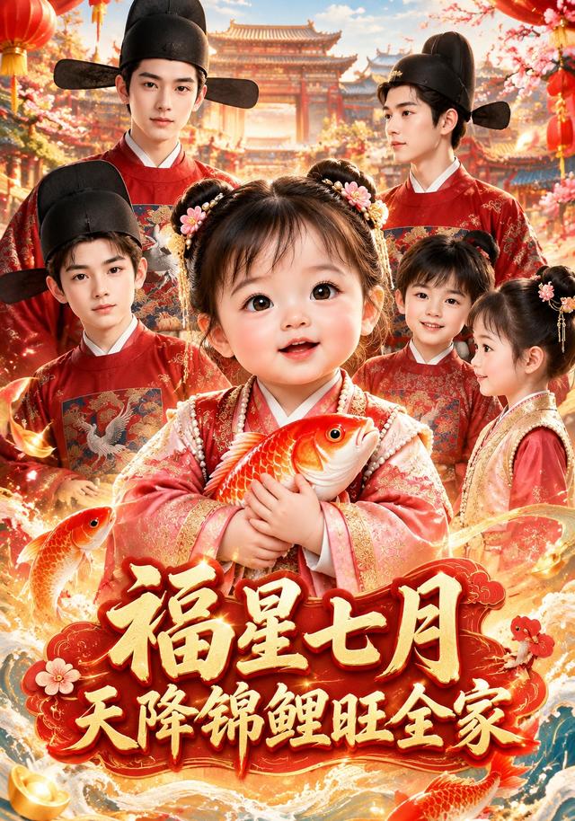 福星七月，天降锦鲤旺全家 cover