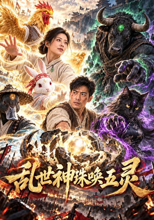 乱世神珠唤五灵封面