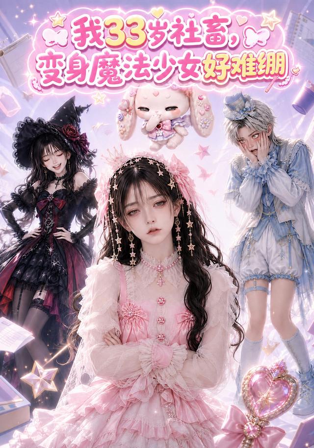 我33岁社畜，变身魔法少女好难绷
