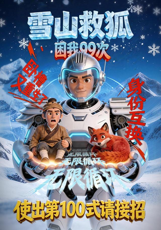 雪山救狐困我99次使出第100式请接招