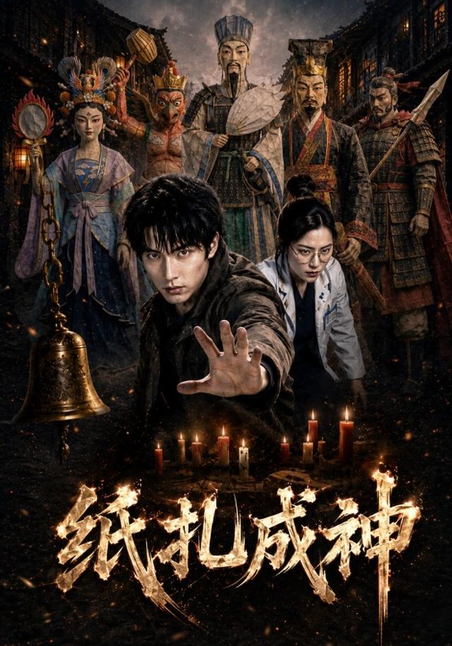纸扎成神