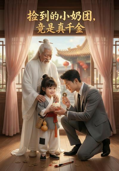 捡到的小奶团，竟是真千金