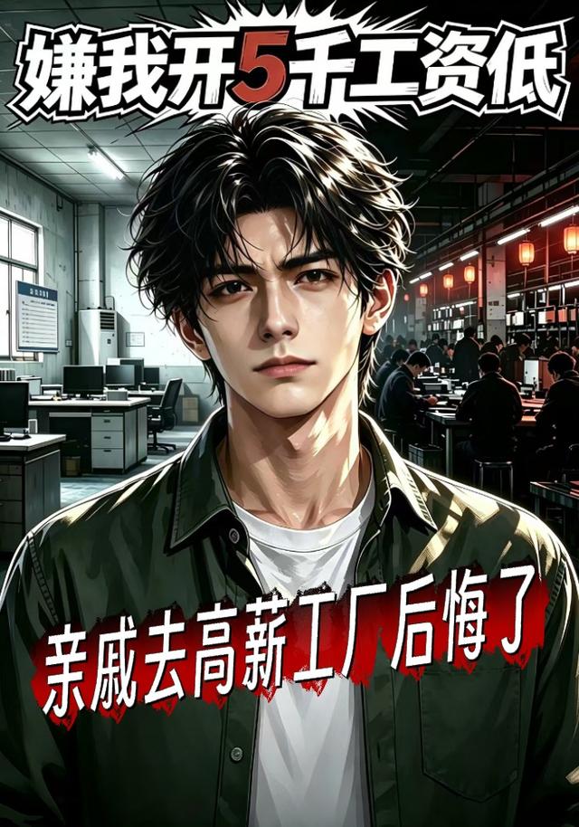 嫌我开5千工资低，亲戚去高薪工厂后悔了 cover