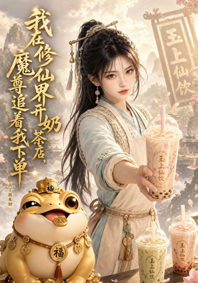 我在修仙界开奶茶店，魔尊追着我下单