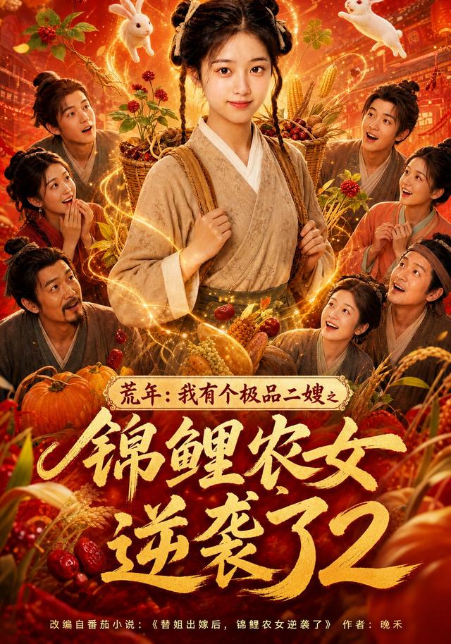 荒年：我有个极品二嫂之锦鲤农女逆袭了2 cover