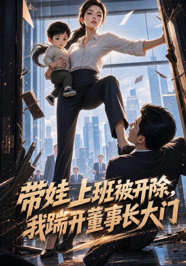 带娃上班被开除，我踹开董事长大门