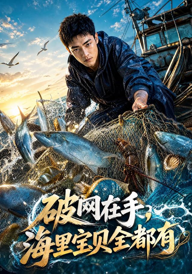 破网在手，海里宝贝全都有