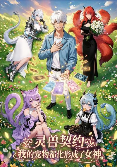 灵兽契约：我的宠物都化形成了女神