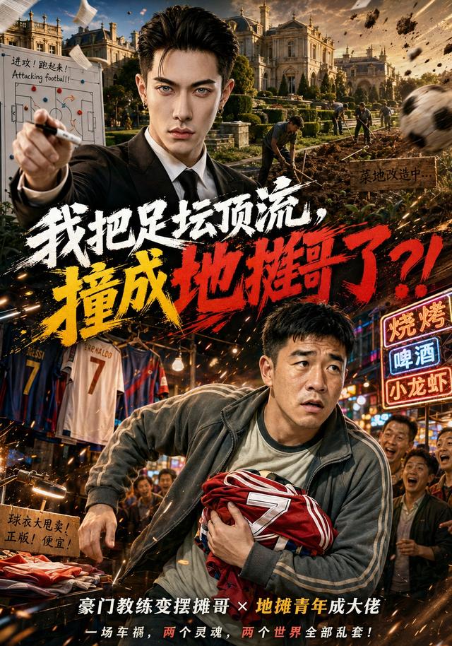 我把足坛顶流，撞成地摊哥了 cover