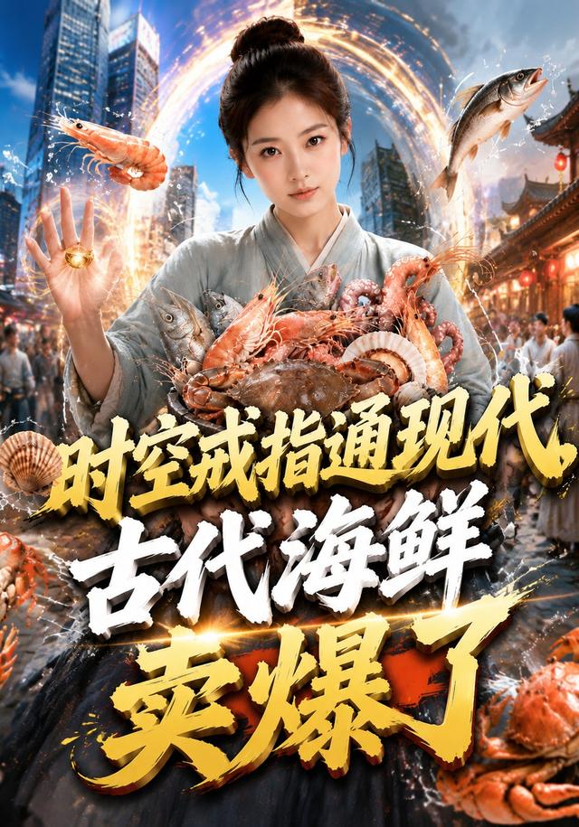 时空戒指通现代，古代海鲜卖爆了 cover