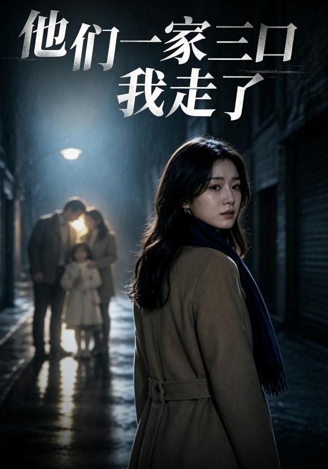 他们一家三口，我走了 cover