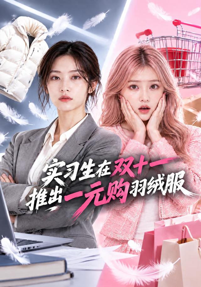 实习生在双十一推出一元购羽绒服