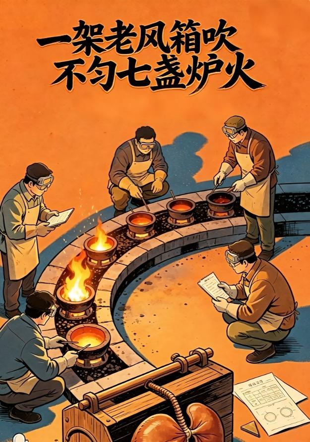 一架老风箱吹不匀七盏炉火 cover