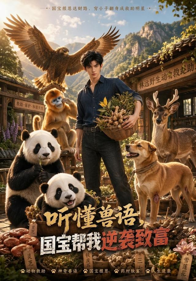 听懂兽语，国宝帮我逆袭致富