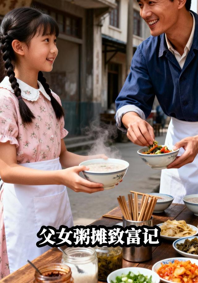 父女粥摊致富记