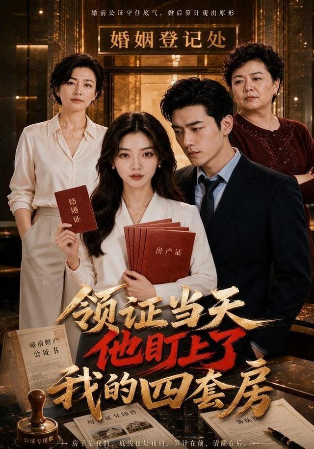 领证当天，他盯上了我的四套房 cover