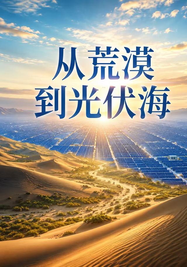 从荒漠到光伏海 cover