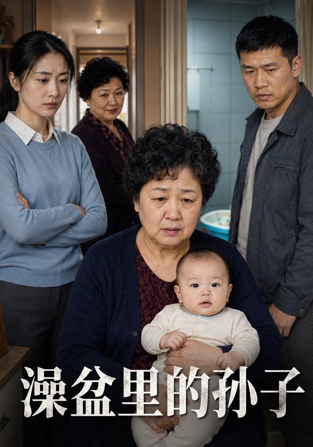 澡盆里的孙子