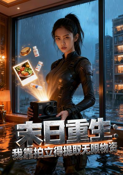 末日重生：我靠拍立得提取无限物资封面图