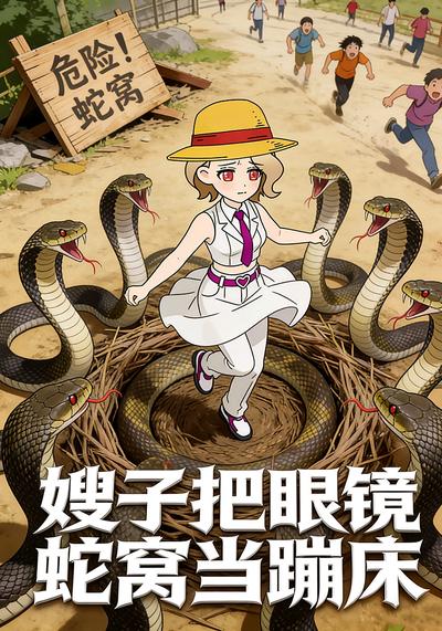 嫂子把眼镜蛇窝当蹦床封面图