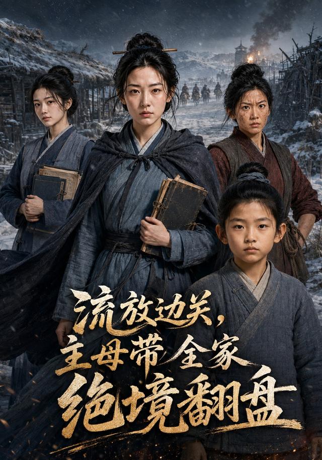 流放边关，主母带全家绝境翻盘 cover