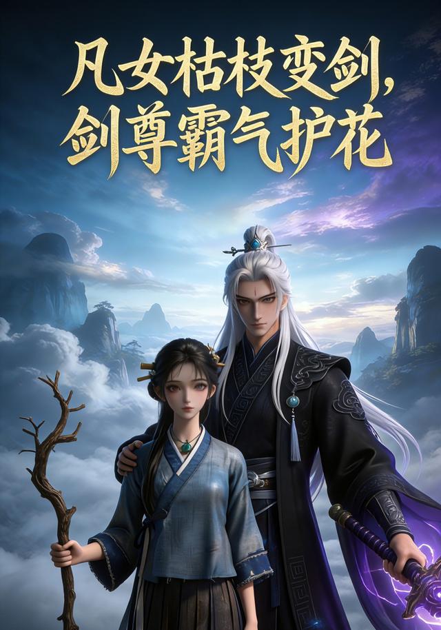 凡女枯枝变剑，剑尊霸气护花