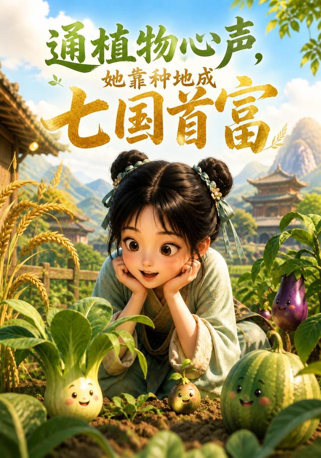 通植物心声，她靠种地成七国首富 cover