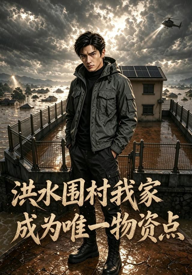 洪水围村我家成为唯一物资点