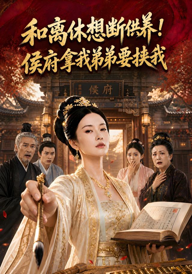 和离休想断供养！侯府拿我弟弟要挟我 cover