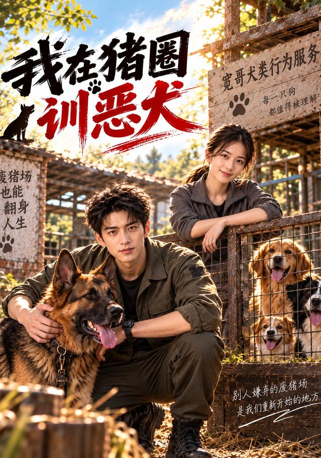 我在猪圈训恶犬