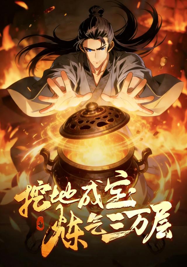 挖地成宝，炼气三万层