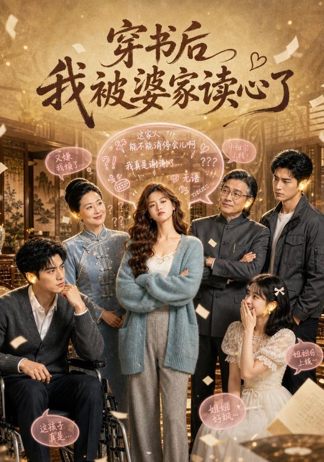 穿书后我被婆家读心了 cover