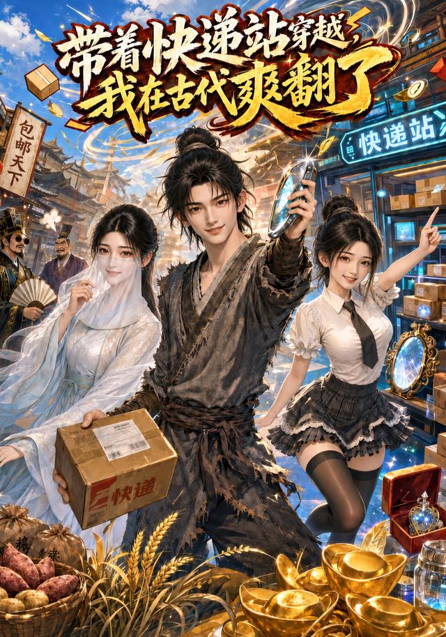 带着快递站穿越，我在古代爽翻了