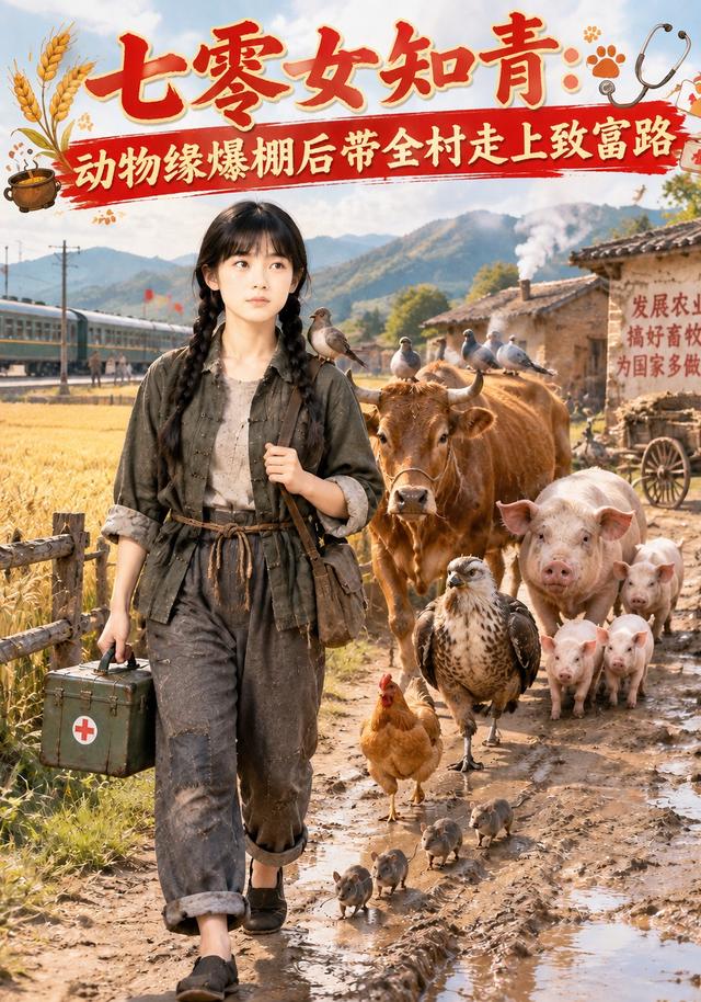 七零女知青：动物缘爆棚后带全村走上致富路
