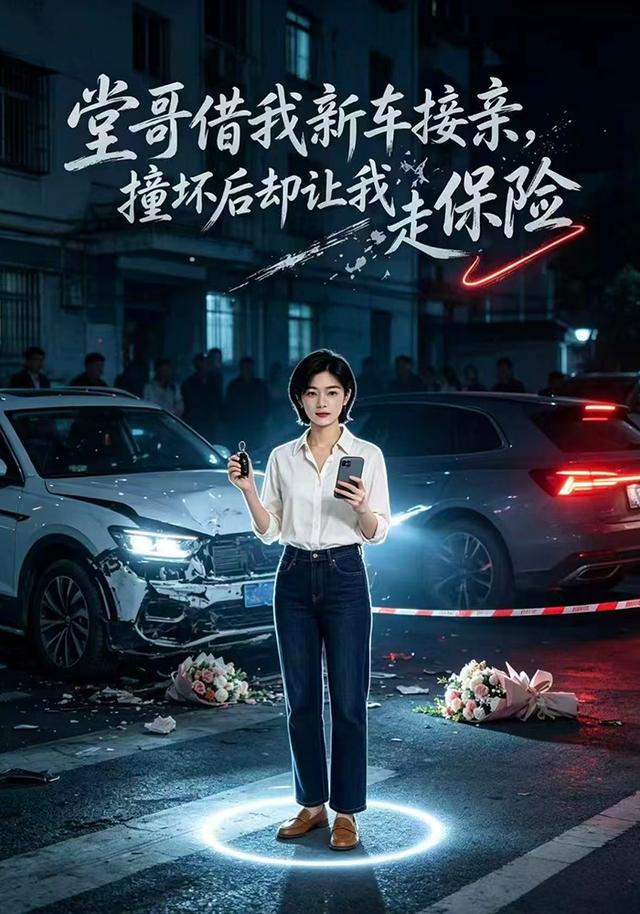 堂哥借我新车接亲，撞坏后却让我走保险 cover