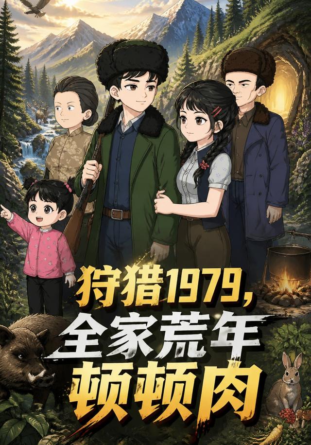 狩猎1979，全家荒年顿顿肉