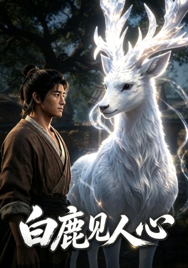 白鹿见人心