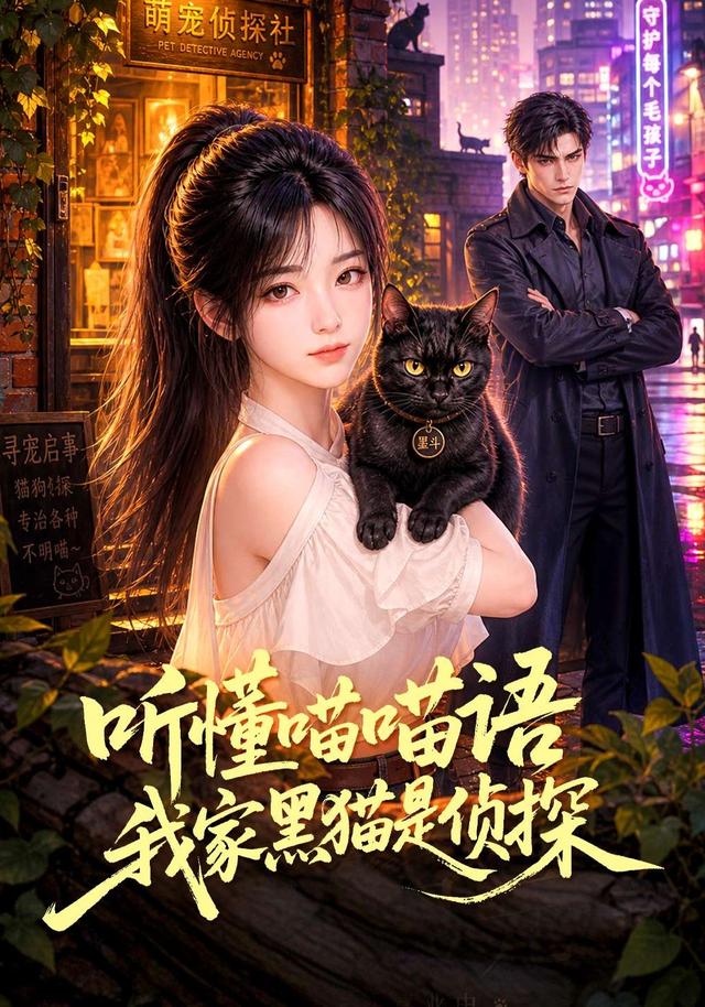听懂喵喵语我家黑猫是侦探 cover