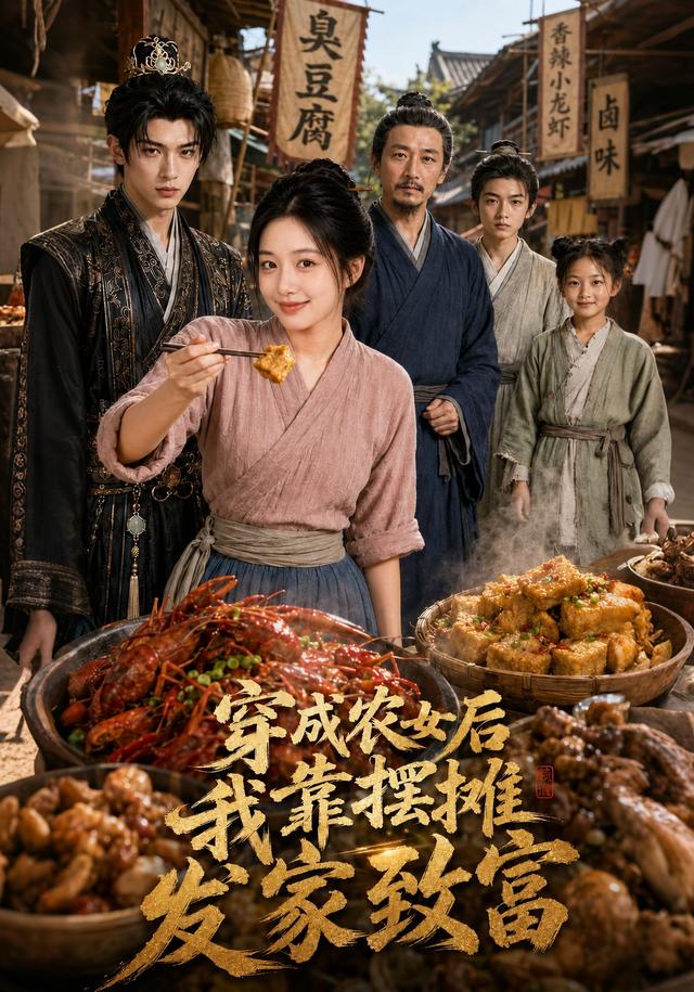 穿成农女后我靠摆摊发家致富