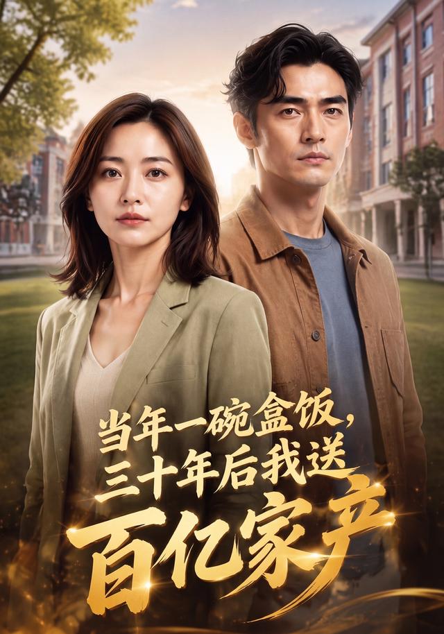 当年一碗盒饭，三十年后我送百亿家产 cover