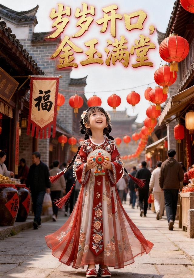 岁岁开口，金玉满堂封面图