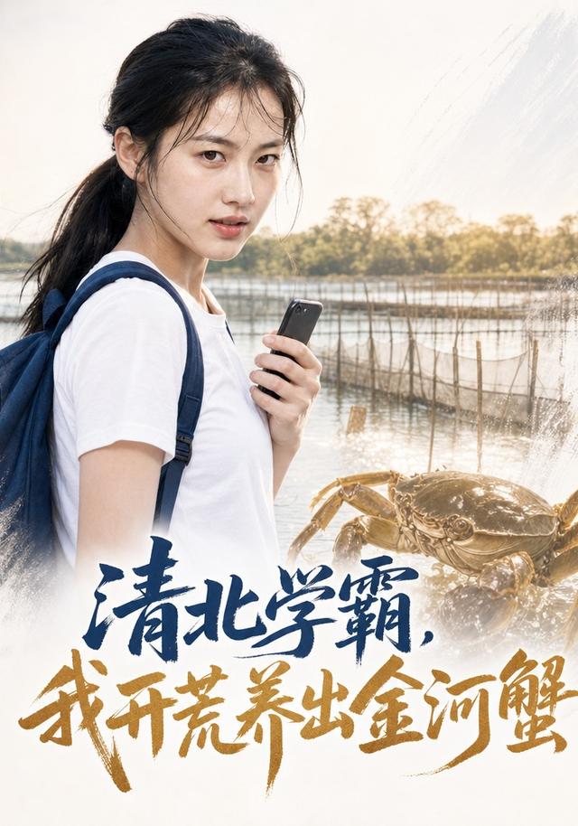 清北学霸，我开荒养出金河蟹