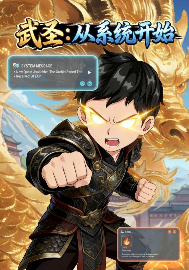 武圣：从系统开始封面图