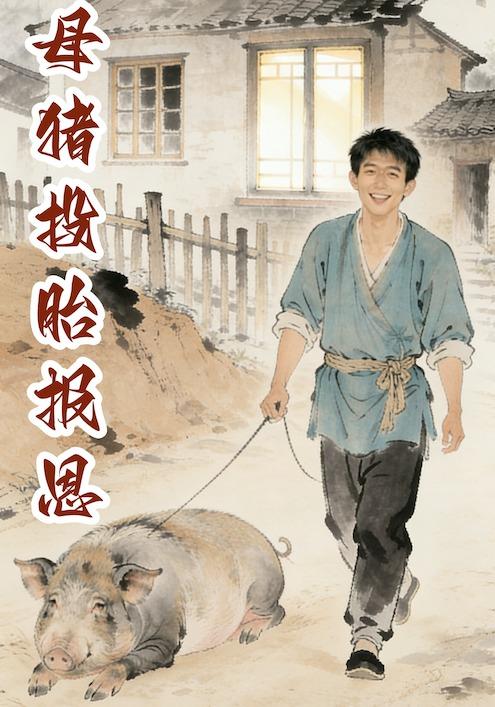 母猪投胎报恩
