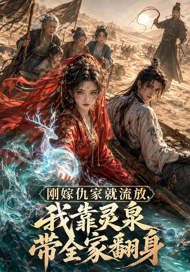 刚嫁仇家就流放，我靠灵泉带全家翻身 cover