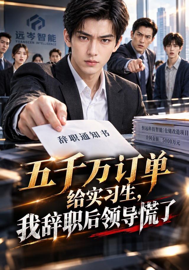 五千万订单给实习生，我辞职后领导慌了