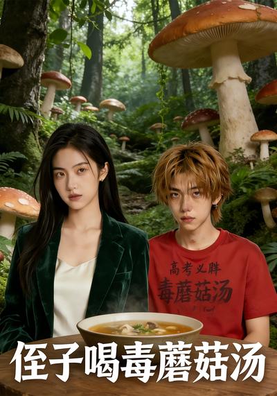 侄子喝毒蘑菇汤