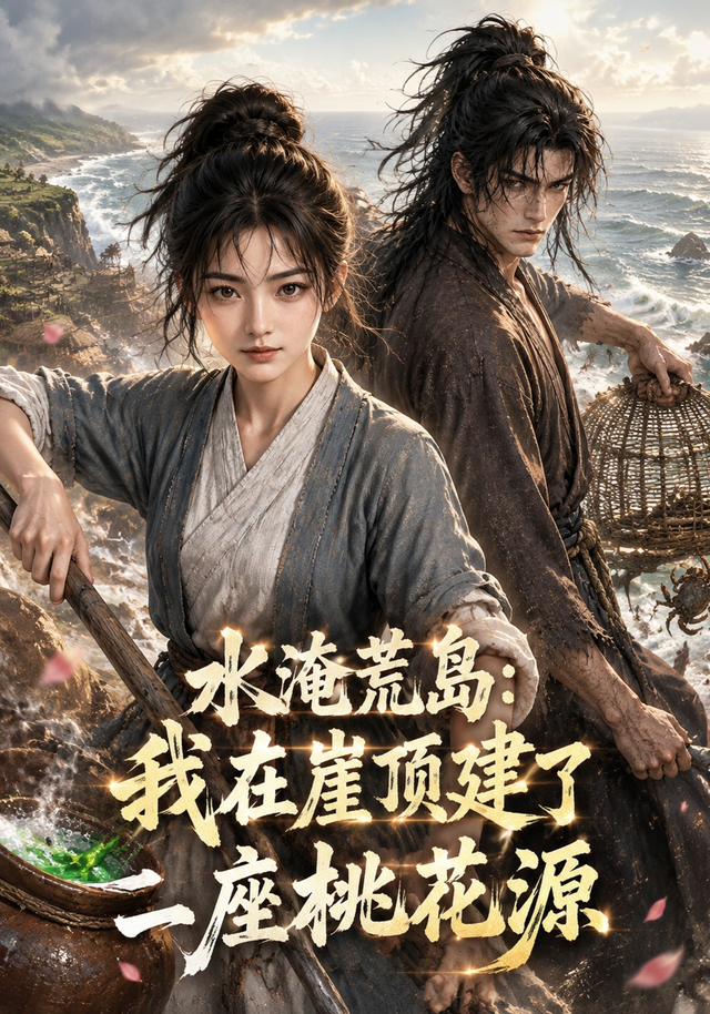 水淹荒岛：我在崖顶建了一座桃花源