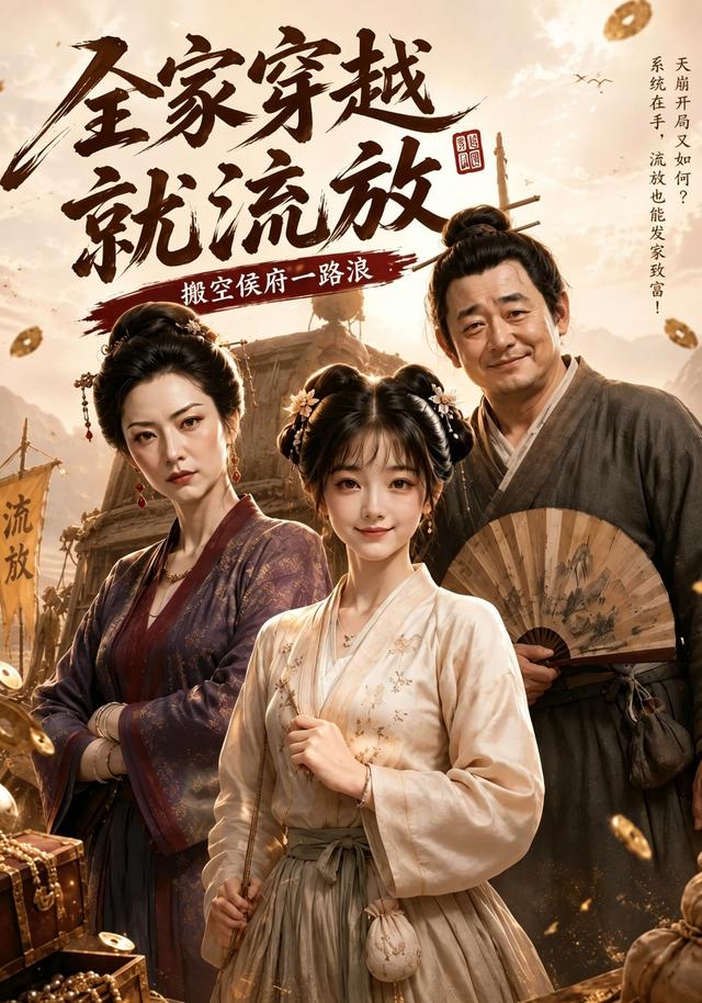 全家穿越就流放，搬空侯府一路浪 cover