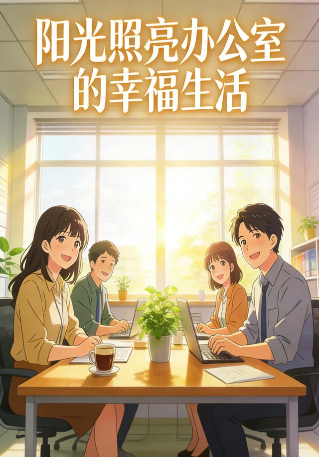 阳光照亮办公室的幸福生活封面图